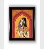 Indian Pichwai Folk Canvas Framed Wall Painting