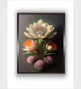 Pink Floral And Botanical Canvas Framed Wall Painting