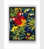 Blue Birds Canvas Framed Wall Painting