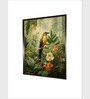 Blue Birds Canvas Framed Wall Painting