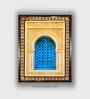 Vintage Door Canvas Framed Wall Painting