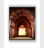 Indian Wood Canvas Framed Wall Painting