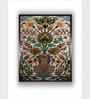 Pichwai Floral Canvas Framed Wall Painting
