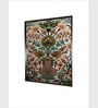 Pichwai Floral Canvas Framed Wall Painting