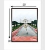 Taj Mahal Canvas Framed Wall Painting