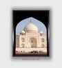 Taj Mahal Canvas Framed Wall Painting