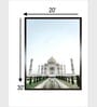 Taj Mahal Canvas Framed Wall Painting