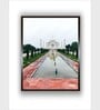 Taj Mahal Canvas Framed Wall Painting
