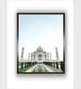 Taj Mahal Canvas Framed Wall Painting