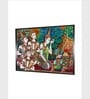 Tanjore Painted Canvas Framed Wall Painting