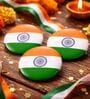 4.5 cm Indian Flag Pin Badges Pack of 3
