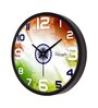 Indian Flag Designer Multicolour Plastic Wall Clock