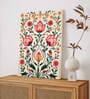 Indian Floral Pattern Wall Art Stretched Canvas for Home Decor,Wall Decoration
