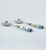 Indian Floral Spoon Set