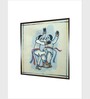 Indian Folk Art Canvas Framed Wall Painting