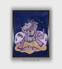 Indian Folk Art Canvas Framed Wall Painting