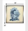Indian Folk Art Canvas Framed Wall Painting