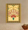 Indian Folk Wall Art Canvas Painting,Floral Pattern,Home Decor, Wall Decoration