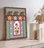 Indian Mughal Wall Art Canvas Painting for Home Decor, Wall Decoration