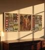 Indian Ethnic Women Wall Art Framed Set of 3