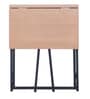 Indiana Folding Study Table in Steam Beach Finish