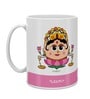 Laxmi Printed Pink Coffee Mug