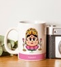 Laxmi Printed Pink Coffee Mug