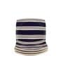 Indigo Blue Stripes 6.5 Inch (Set of 4) Ceramic Appetizer Platter