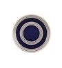 Indigo 7 Inch Blue Ceramic (Set of 4) Quarter Plate