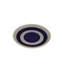 Indigo 7 Inch Blue Ceramic (Set of 4) Quarter Plate