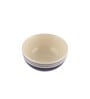 (Set of 4) 150ml Ceramic Indigo Blue Stripes Dinner Bowl
