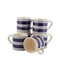 Devon 150ml Blue (Set of 6) Ceramic Coffee Mug