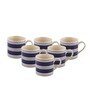 Devon 150ml Blue (Set of 6) Ceramic Coffee Mug