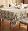 Indigo Day Floral Sicilia Table Cover ( 4 Seater  )