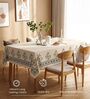 Indigo Day Floral Sicilia Table Cover ( 4 Seater  )