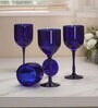 Indigo Delight Wine Glass (Pack Of 4)
