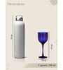 Indigo Delight Wine Glass(Pack Of 2)