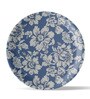 Indigo Floral Porcelain Wall Plate