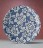 Indigo Floral Porcelain Wall Plate