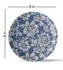 Indigo Floral Porcelain Wall Plate