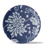 Indigo Flower Porcelain Wall Plate