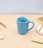 Indigo Impression Blue Ceramic Tea Cups