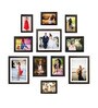 Brown Synthetic Wood Valentina Indivisual (Set Of 11) Wall Hanging Collage Photo Frames