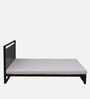 Indo Queen Size Bed in Black Colour