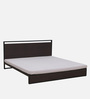 Indo Queen Size Bed in Black Colour