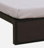 Indo Queen Size Bed in Black Colour
