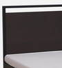 Indo Queen Size Bed in Black Colour