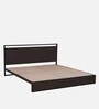 Indo Queen Size Bed in Black Colour