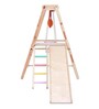 Indoor Jungle Gym in Natural Wooden Finish