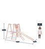 Indoor Jungle Gym in Natural Wooden Finish
